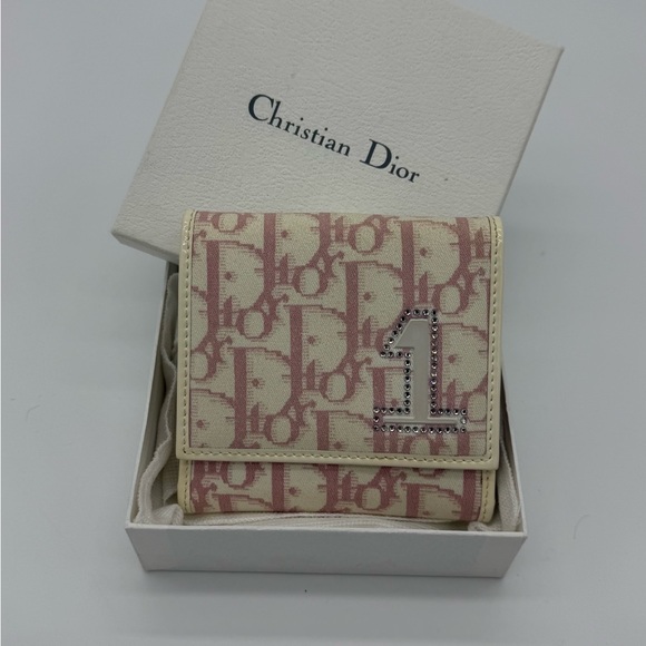 Authentic Dior canvas compact wallet - Picture 3 of 15